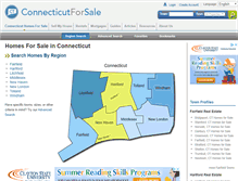 Tablet Screenshot of connecticutforsale.com